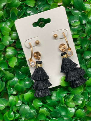 Tassel Trio - Black