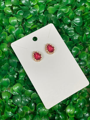 Druzy Studs