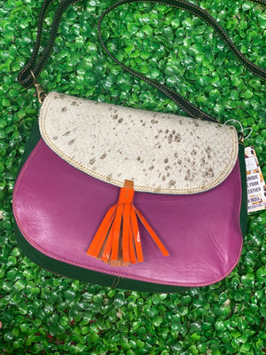 Riley Leather Crossbody