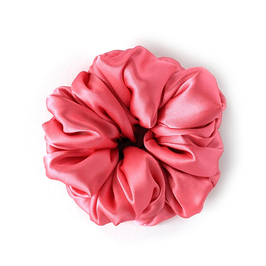 Oversized Hot Pink Scrunchie