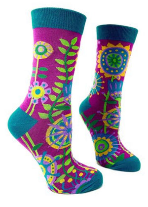 Funky Floral Socks