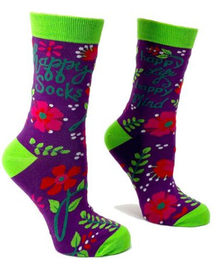 Happy Socks, Happy Mind, Happy Life Socks