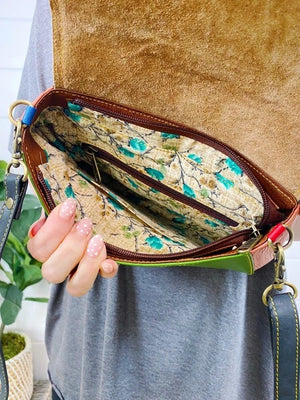 Riley Leather Crossbody
