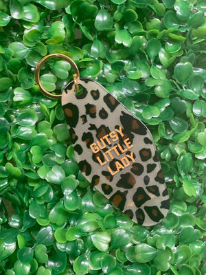 Gutsy Little Lady Keychain