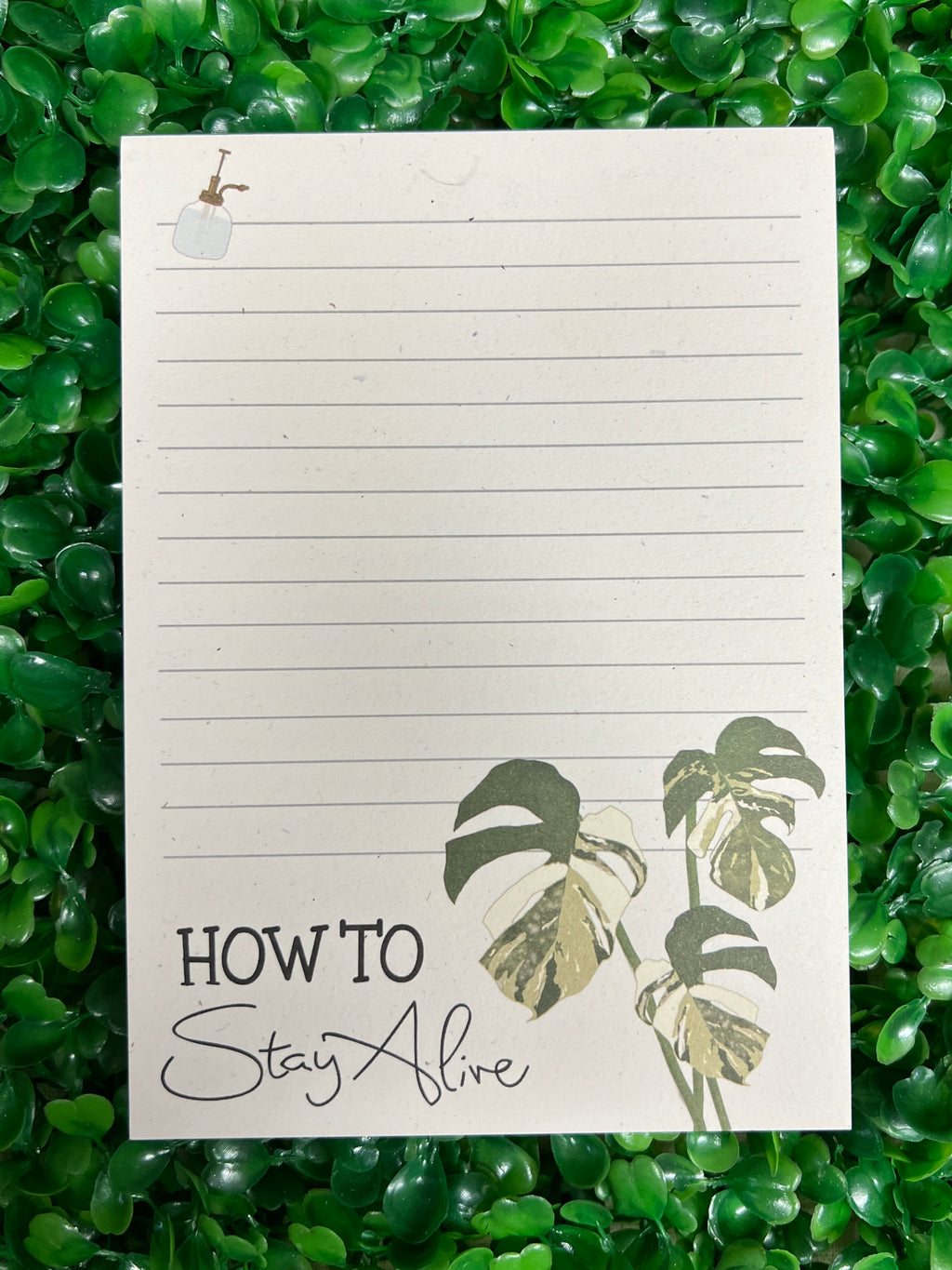 Plants Notepad