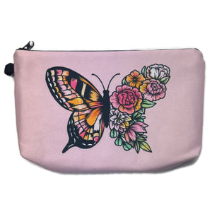 Pouch - Floral Butterfly