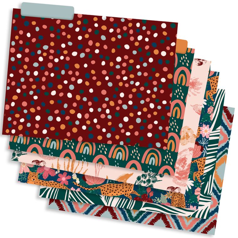 Boho File Folders